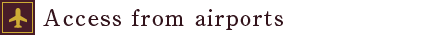 Access from airports